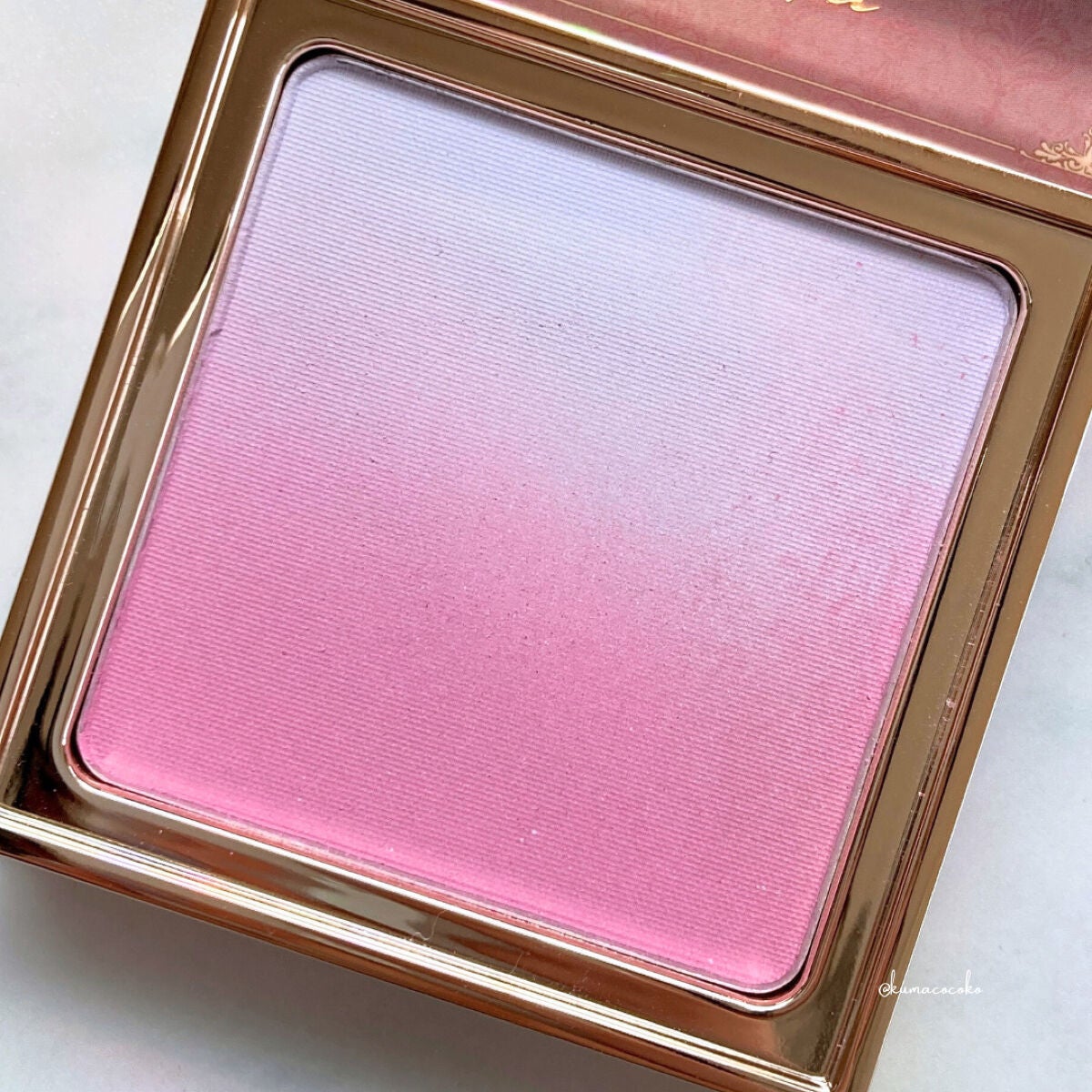 天使の絵画チーク/MilleFée/パウダーチークを使ったクチコミ(3枚目)