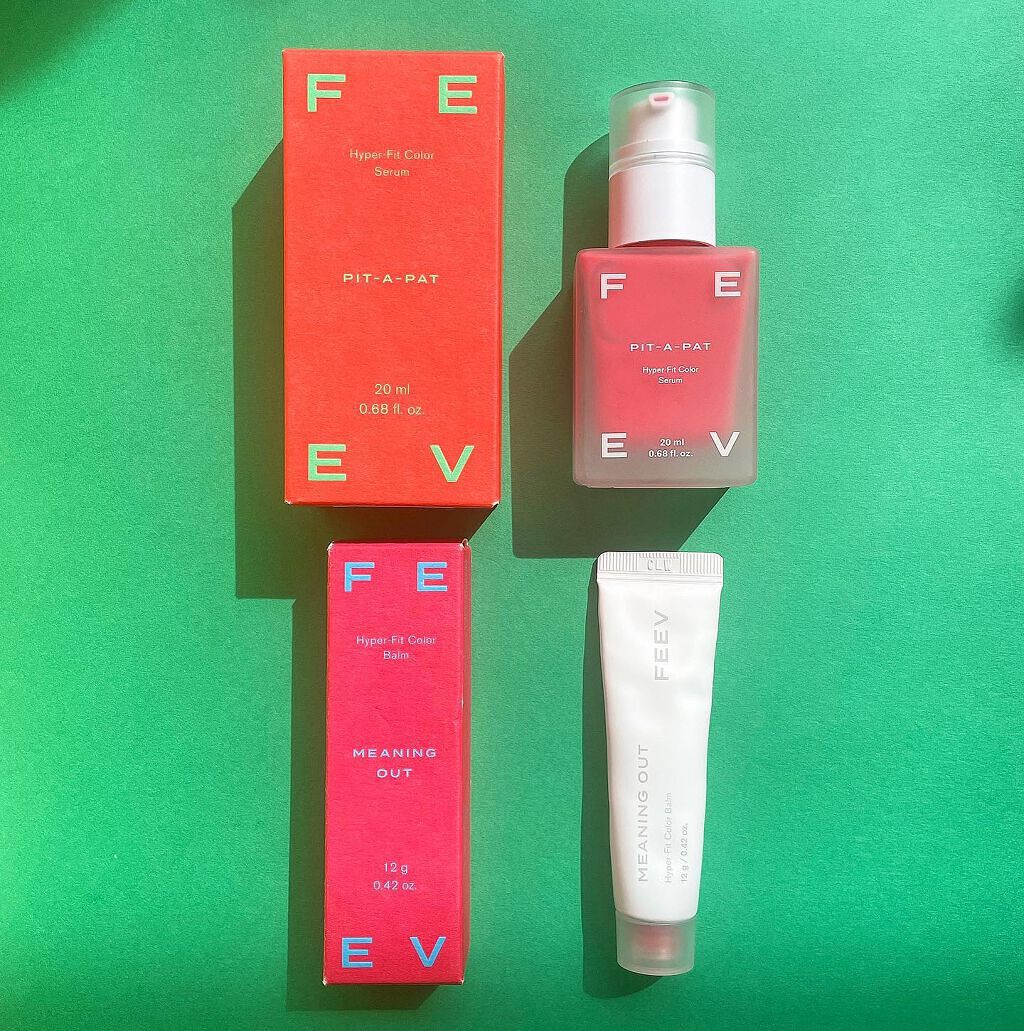 カラーセラム/FEEV/リキッドチークを使ったクチコミ(1枚目)