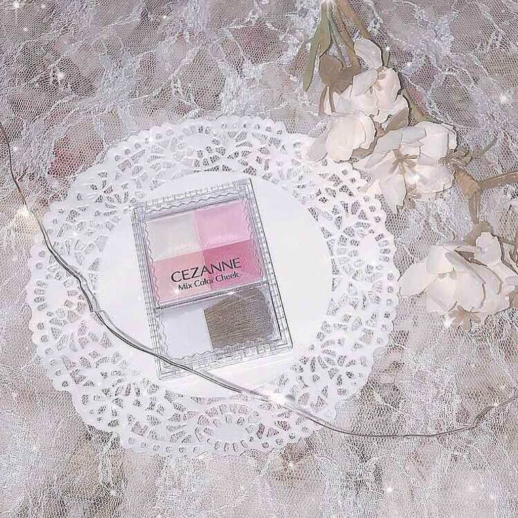 ミックスカラーチーク/CEZANNE/パウダーチークを使ったクチコミ(1枚目)