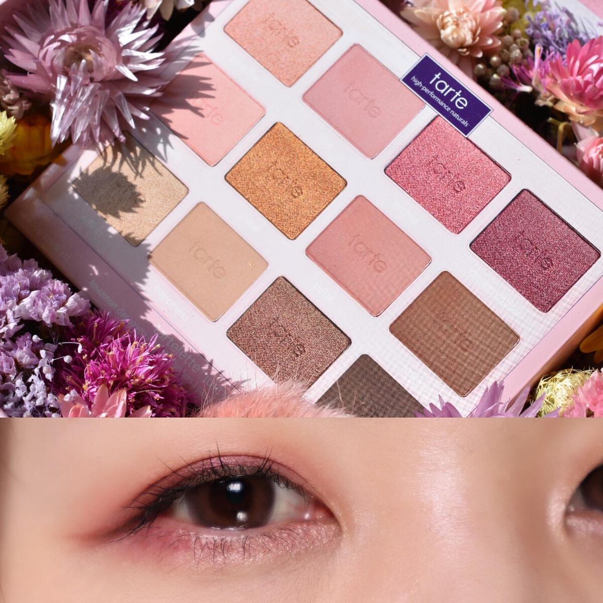 tarte タルトレット ジューシー  アマゾニアンクレイ アイシャドウ パレットのクチコミ「⁡
1月18日(水)発売
⁡
ＮＹ発の自然派コスメブランド
tarteのアイシャドウパレット
.....」（1枚目）