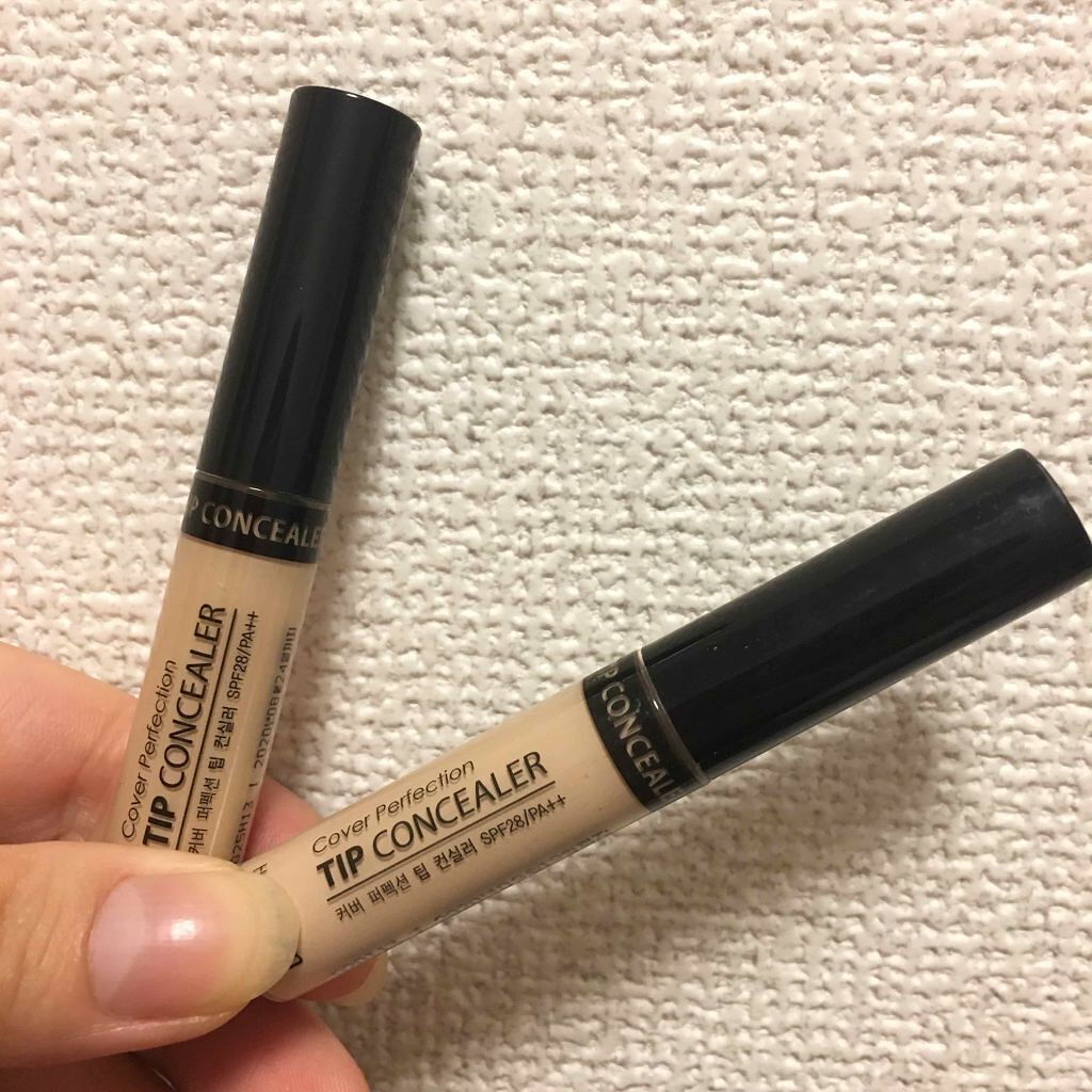 カバーパーフェクション チップコンシーラー/the SAEM/リキッドコンシーラーを使ったクチコミ(3枚目)