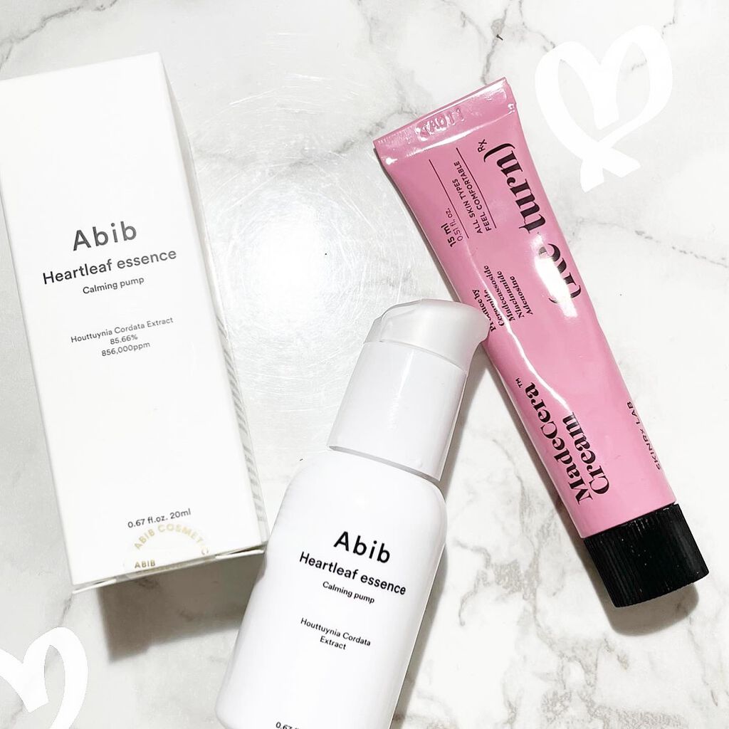 Heartleaf essence Calming pump/Abib /美容液を使ったクチコミ（1枚目）