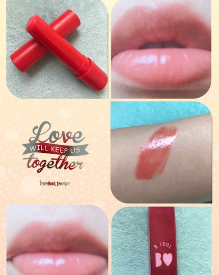 つやぷるリップR/b idol/口紅を使ったクチコミ(2枚目)