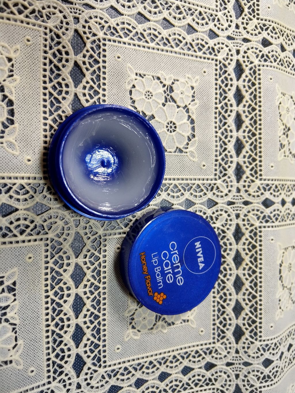 ニベア クリームケア リップバーム はちみつの香り/ニベア/リップケアを使ったクチコミ（1枚目）