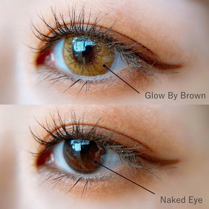 グローバイ(Glow by)/OLOLA/カラーコンタクトレンズを使ったクチコミ(3枚目)