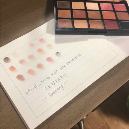 プレイカラーアイパレット レオパードランウェイ/ETUDE/アイシャドウパレットを使ったクチコミ(1枚目)