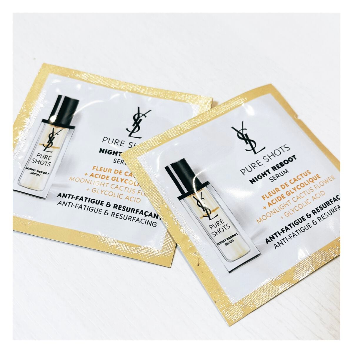 ピュアショット ナイト リチャージセラム/YVES SAINT LAURENT BEAUTE/美容液を使ったクチコミ(1枚目)