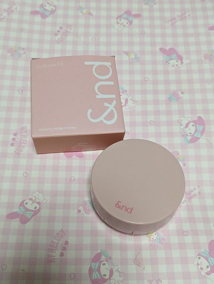 アンドバイロムアンド メロウマットクッション BE01 ピュア/&nd by rom&nd/クッションファンデーションを使ったクチコミ(2枚目)