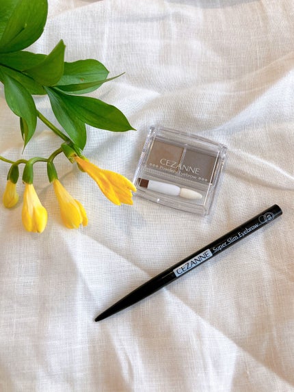 パウダリーアイブロウ/CEZANNE/パウダーアイブロウを使ったクチコミ(1枚目)