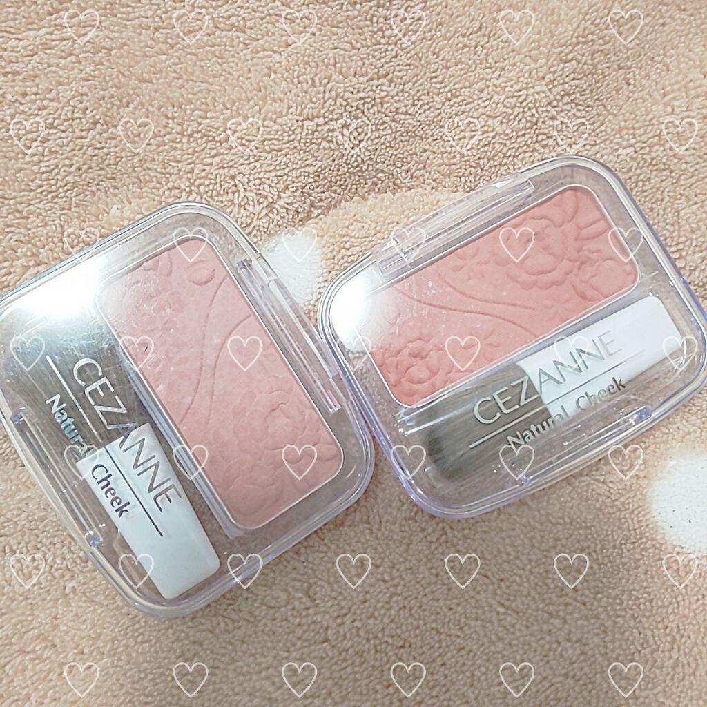 ナチュラル チークN/CEZANNE/パウダーチークを使ったクチコミ（3枚目）