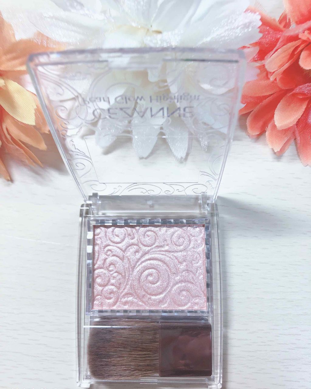 パールグロウハイライト/CEZANNE/パウダーハイライトを使ったクチコミ（1枚目）