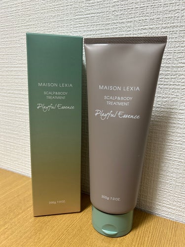 スカルプ＆ボディトリートメント プレイフルエッセンス/MAISON LEXIA/洗い流すヘアトリートメントを使ったクチコミ（1枚目）