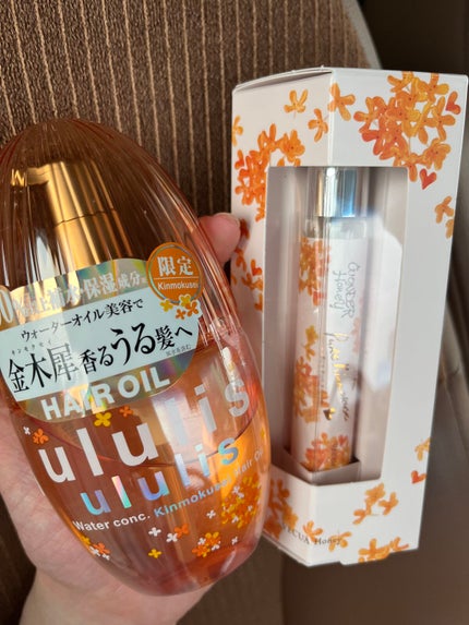ウォーターコンク キンモクセイ ヘアオイル/ululis/ヘアオイルを使ったクチコミ(1枚目)