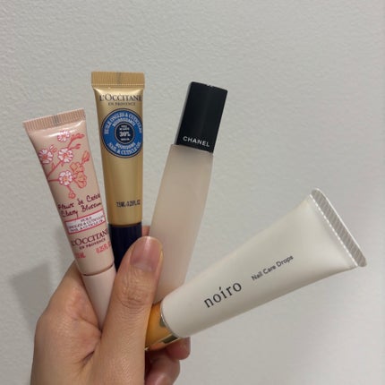 L'OCCITANE チェリーブロッサム ネイルオイルのクチコミ「スティックタイプのネイルケア💅✨️
①L'OCCITANE
シア ネイルオイル
7.5ml
.....」(1枚目)