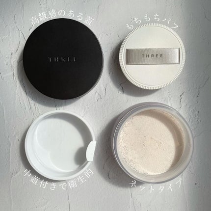 アドバンスドエシリアルスムースオペレーター ルースパウダー/THREE/ルースパウダーを使ったクチコミ(2枚目)
