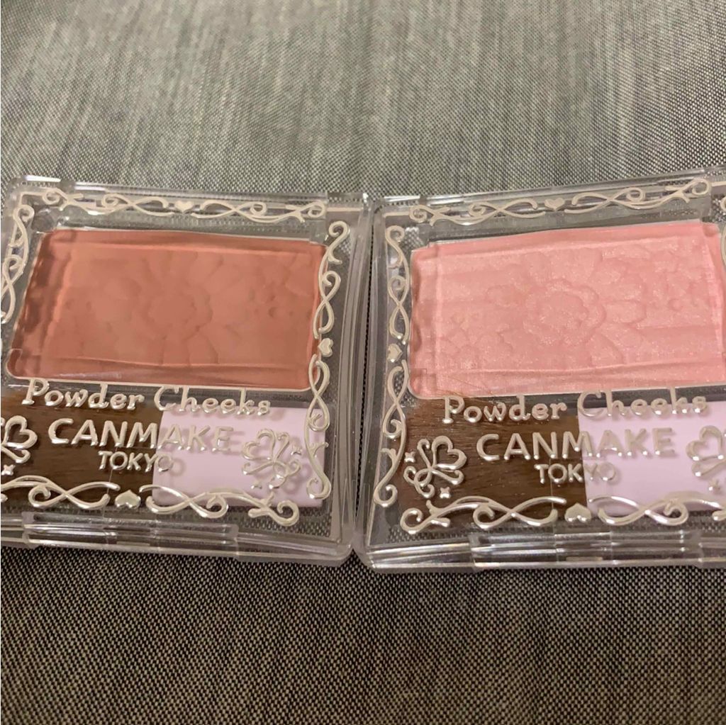 【旧品】パウダーチークス/キャンメイク/パウダーチークを使ったクチコミ(1枚目)