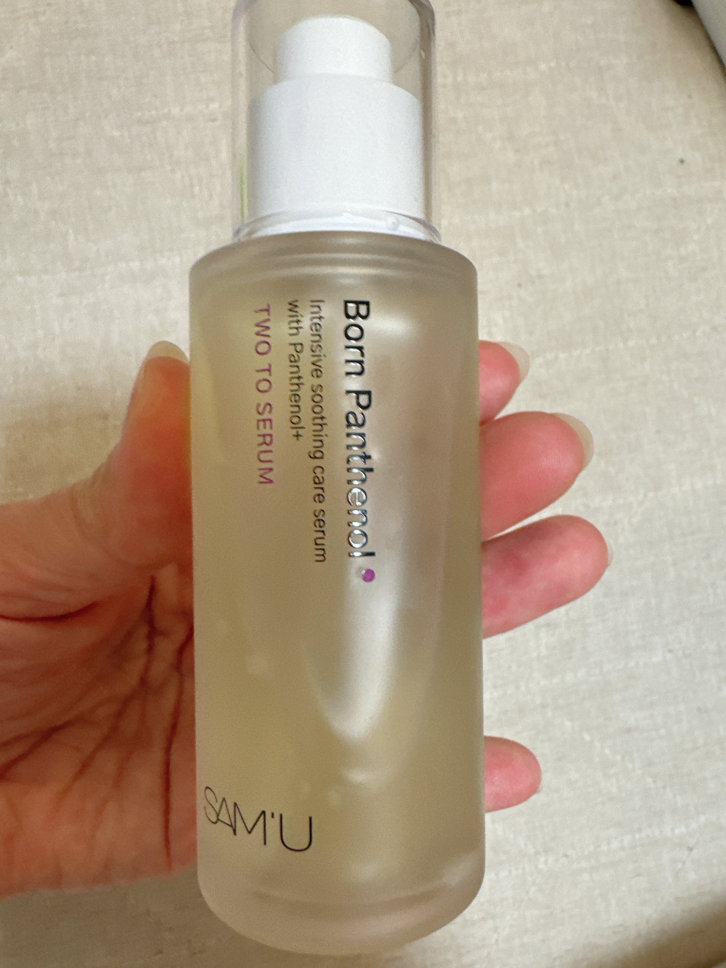 ボーンパンテノールトゥートゥーセラム/SAM'U/美容液を使ったクチコミ(1枚目)