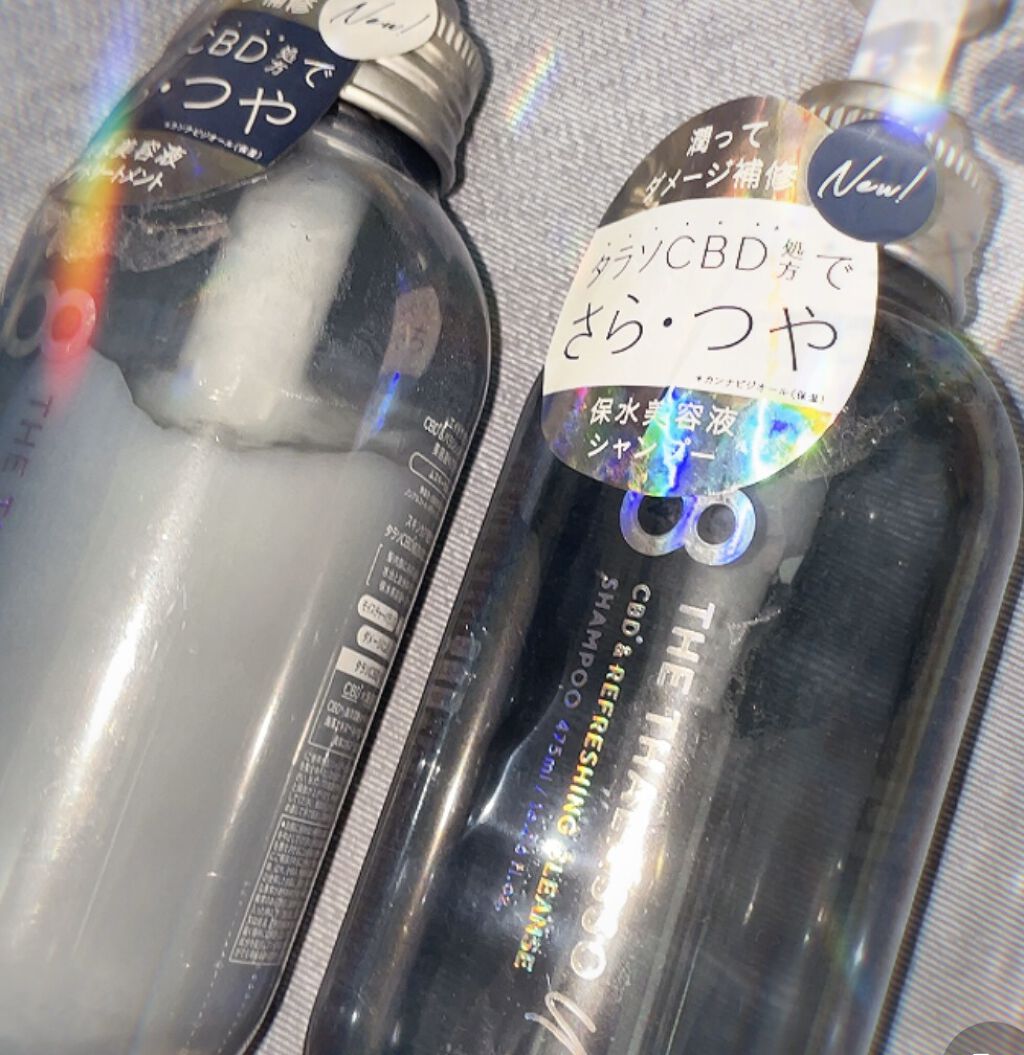 エイトザタラソ ユー CBD＆リフレッシング クレンズ 美容液シャンプー／CBD＆バランシング ダメージリペア 美容液ヘアトリートメント/エイトザタラソ/市販シャンプーを使ったクチコミ（1枚目）