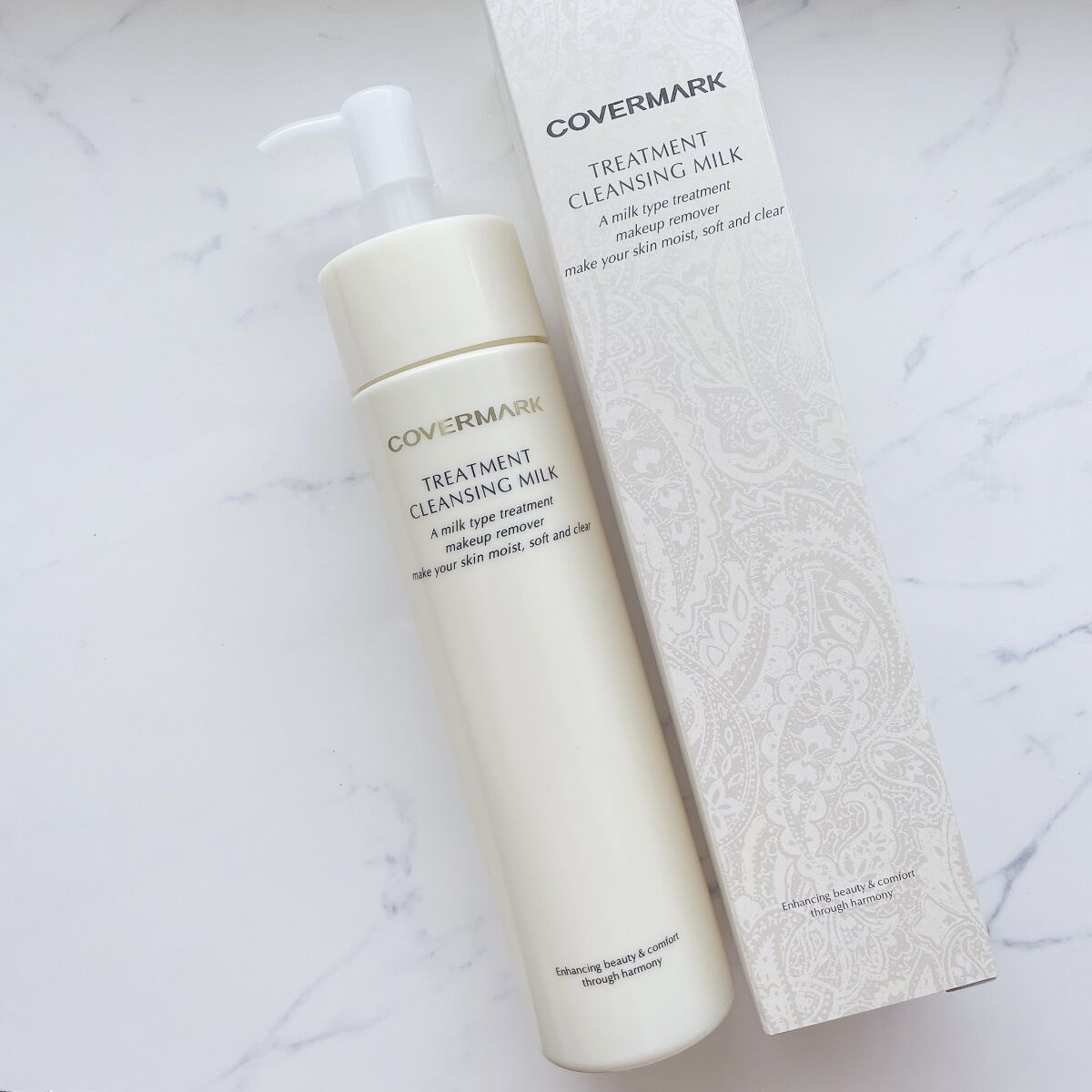 トリートメント クレンジング ミルク/COVERMARK/ミルククレンジングを使ったクチコミ（1枚目）
