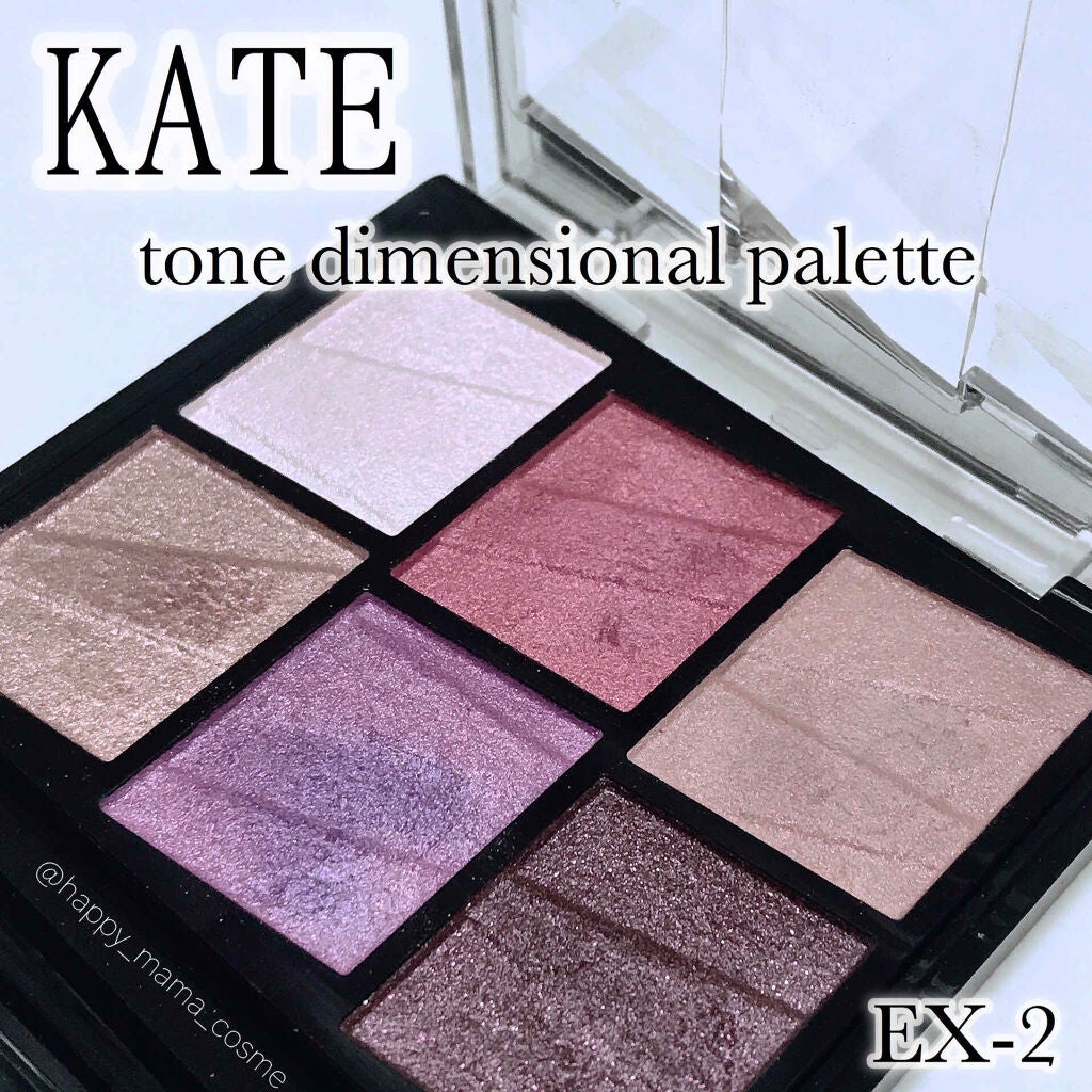 トーンディメンショナルパレット/KATE/メイクアップキットを使ったクチコミ(1枚目)