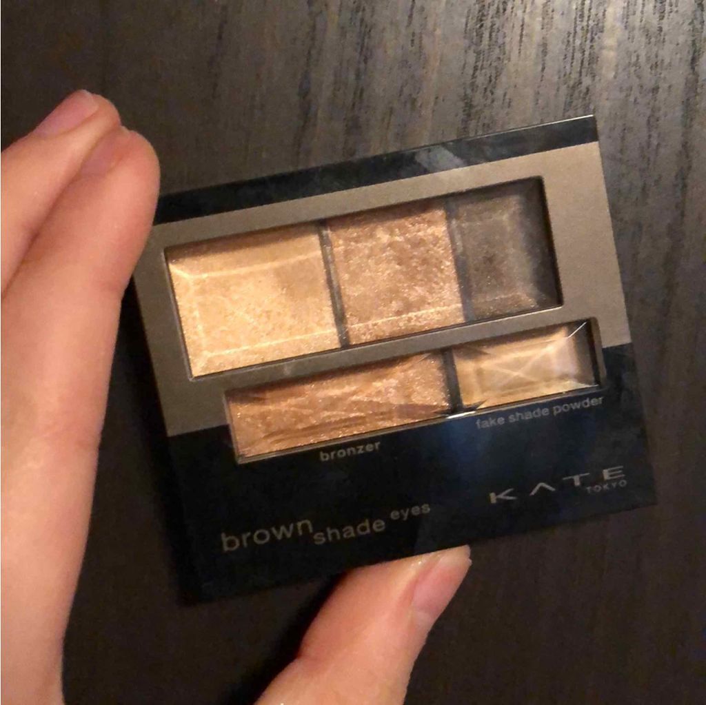 ブラウンシェードアイズN/KATE/アイシャドウパレットを使ったクチコミ(1枚目)