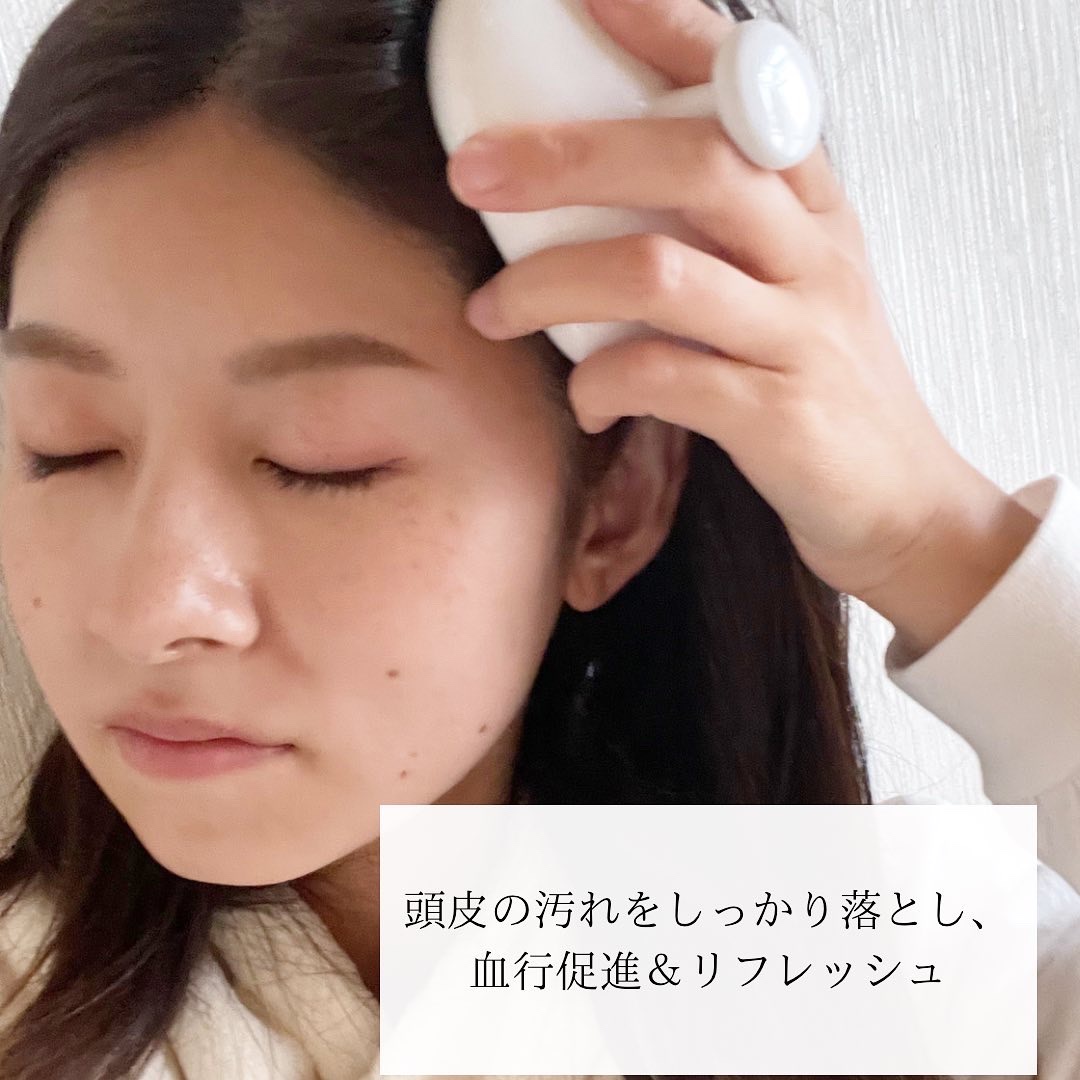 プロミル カルテスキャルプマッサージャー/Promille/スカルプブラシを使ったクチコミ（3枚目）