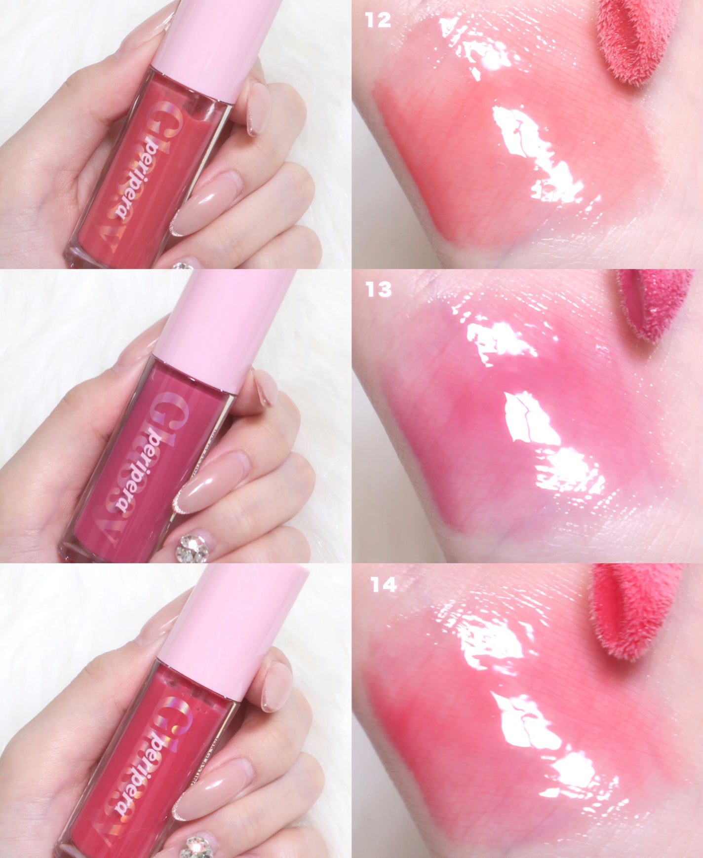 インク グラスティング リップ グロス/PERIPERA/リップグロスを使ったクチコミ(2枚目)