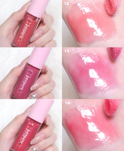 インク グラスティング リップ グロス/PERIPERA/リップグロスを使ったクチコミ(2枚目)