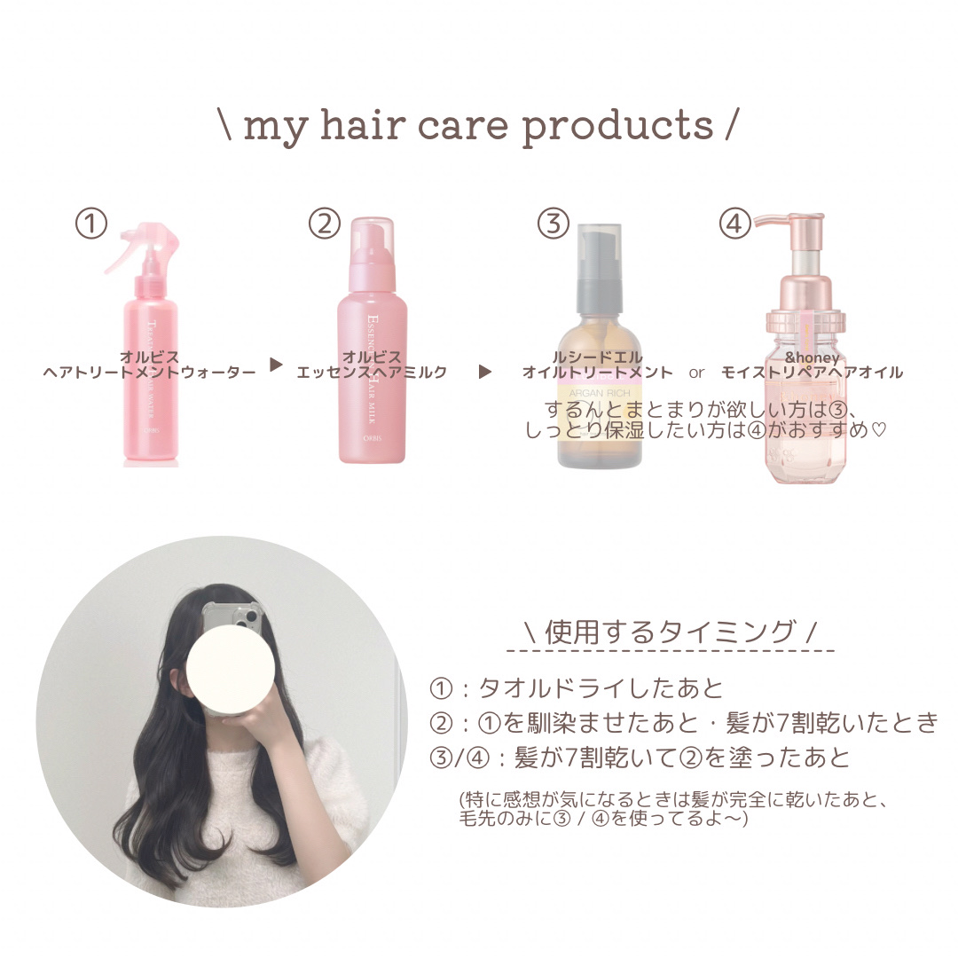 エッセンスインヘアミルク/オルビス/ヘアミルクを使ったクチコミ（1枚目）