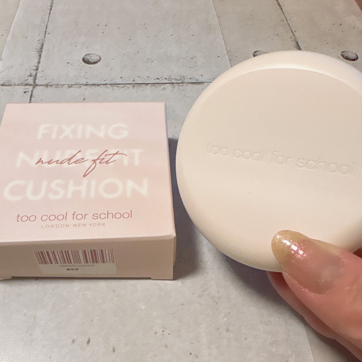フィクシングヌードクッション/too cool for school/クッションファンデーションを使ったクチコミ(1枚目)