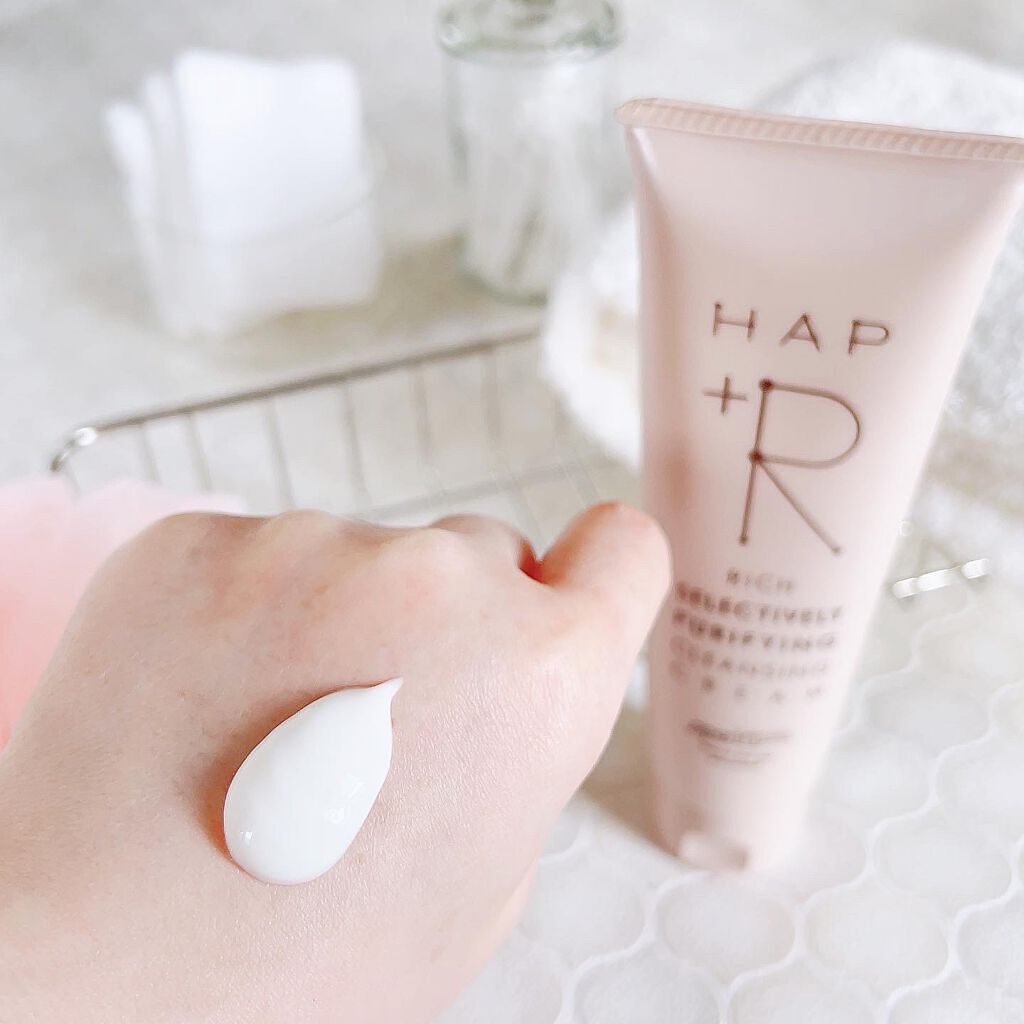 リッチクレンジングクリーム/HAP＋R/クレンジングクリームを使ったクチコミ（3枚目）