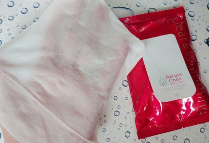 ネイチャーコンク 薬用 ふきとり化粧水シート/ネイチャーコンク/トナーパッドを使ったクチコミ(3枚目)