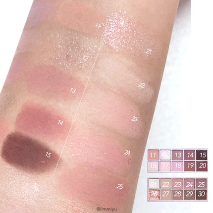 ベターザンパレット/rom&nd/アイシャドウパレットを使ったクチコミ(6枚目)