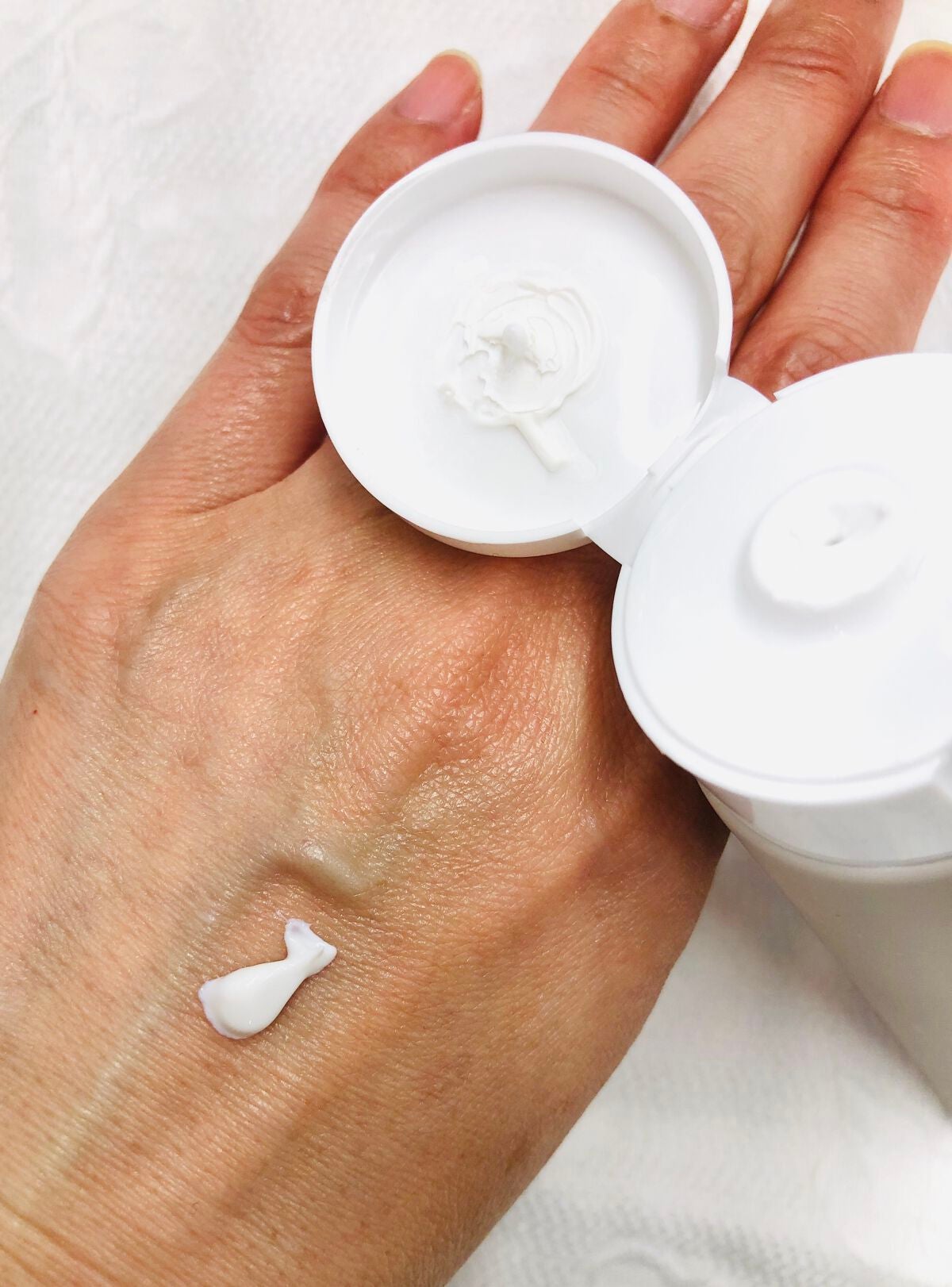 日焼け止めクリーム/HADAHUG(はだはぐ)/日焼け止めクリームを使ったクチコミ(2枚目)