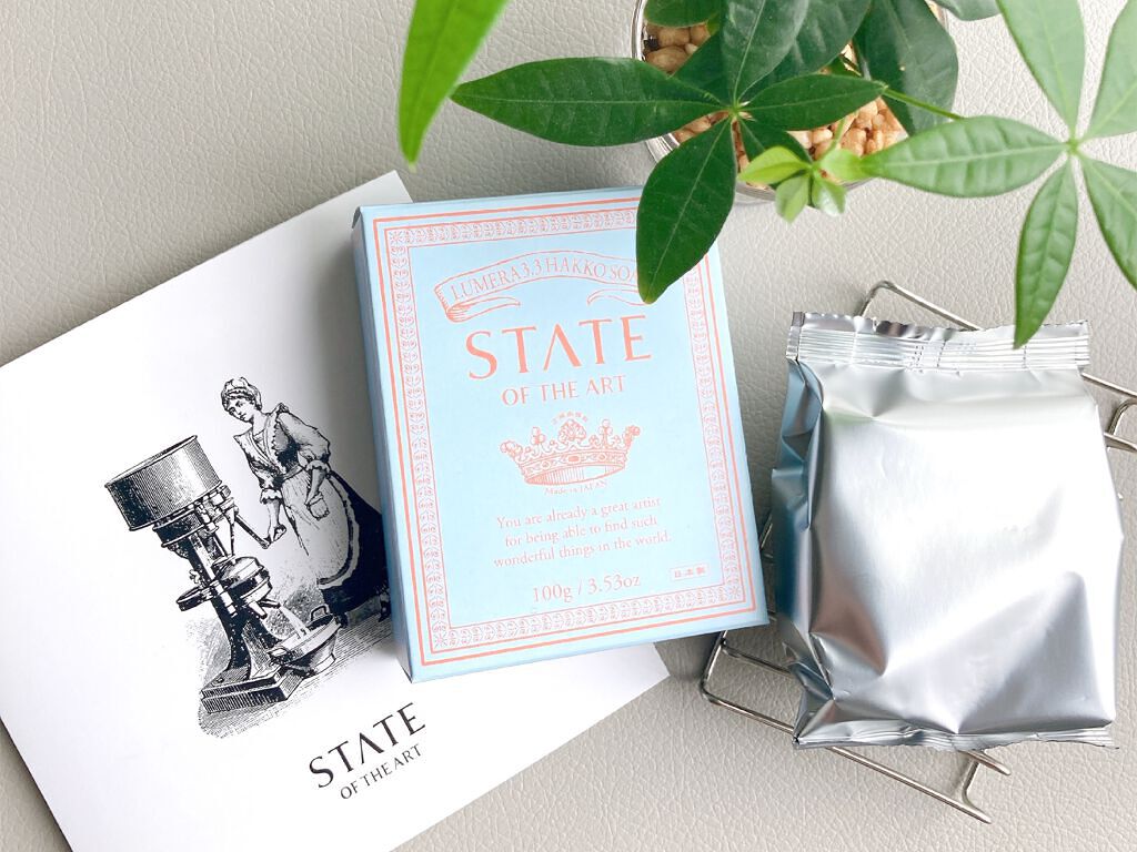 極微細泡石けん/STATE OF THE ART/洗顔石鹸を使ったクチコミ(2枚目)