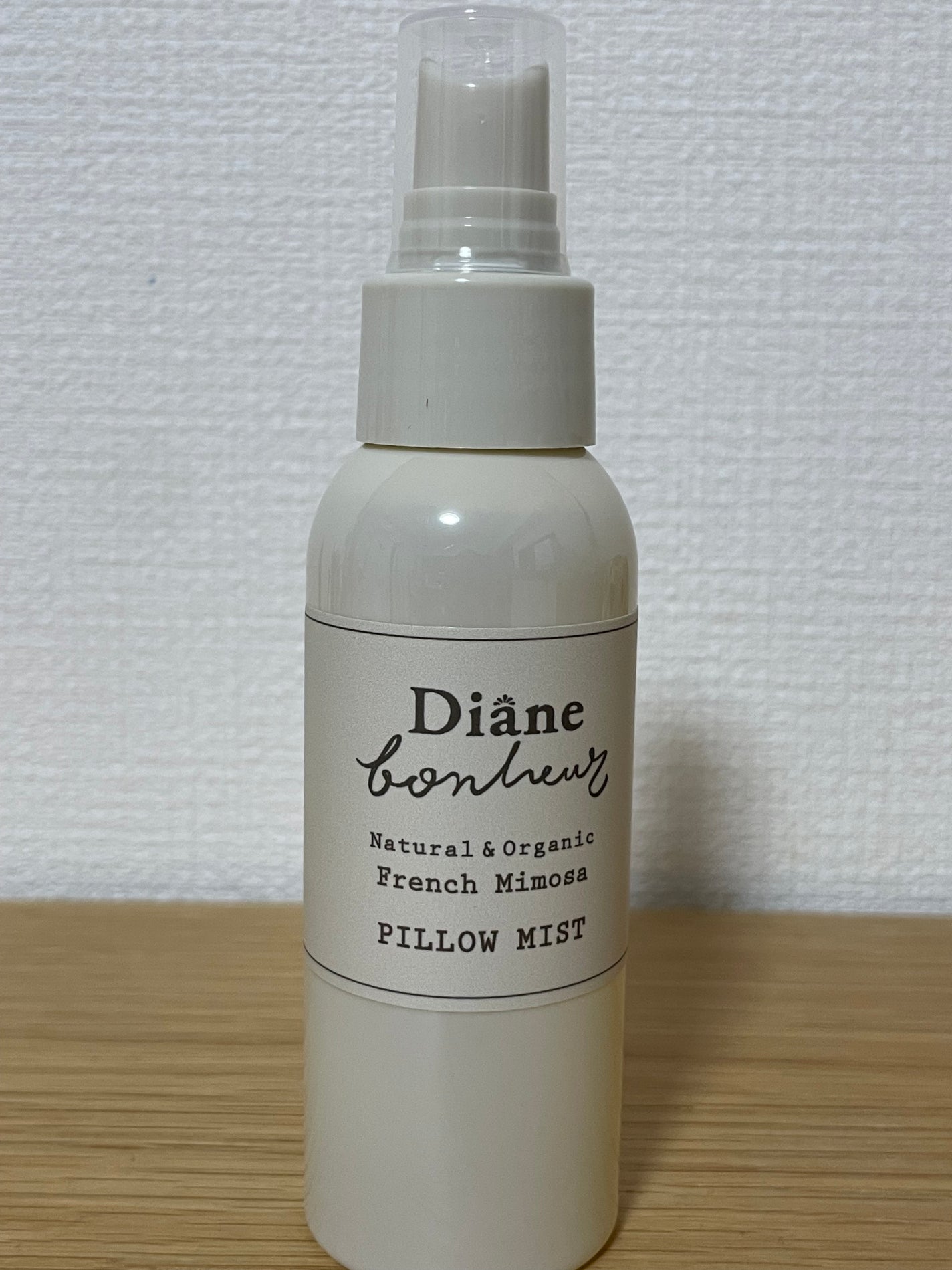 ボヌール おやすみピローミスト フレンチミモザの香り/ダイアン/ファブリックミストを使ったクチコミ(1枚目)