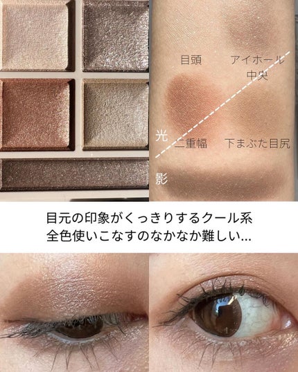パノラマデザイン アイパレット/Visée/アイシャドウパレットを使ったクチコミ(4枚目)