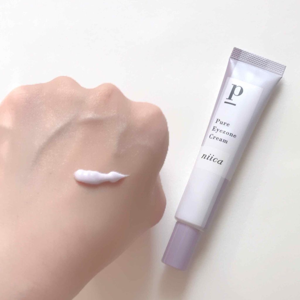 ニイカ ピュアアイゾーンクリーム/niica/アイケア・アイクリームを使ったクチコミ(2枚目)