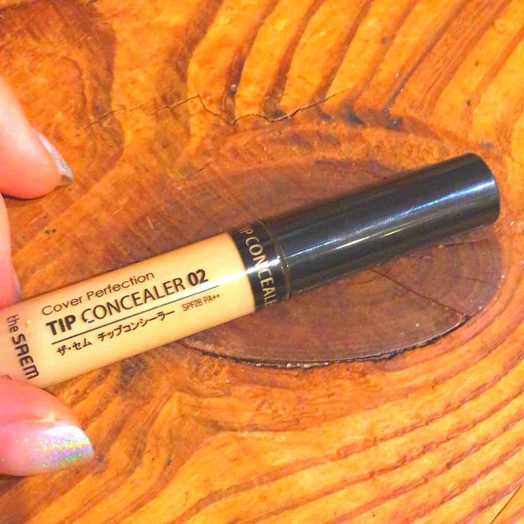 カバーパーフェクション チップコンシーラー/the SAEM/リキッドコンシーラーを使ったクチコミ(1枚目)