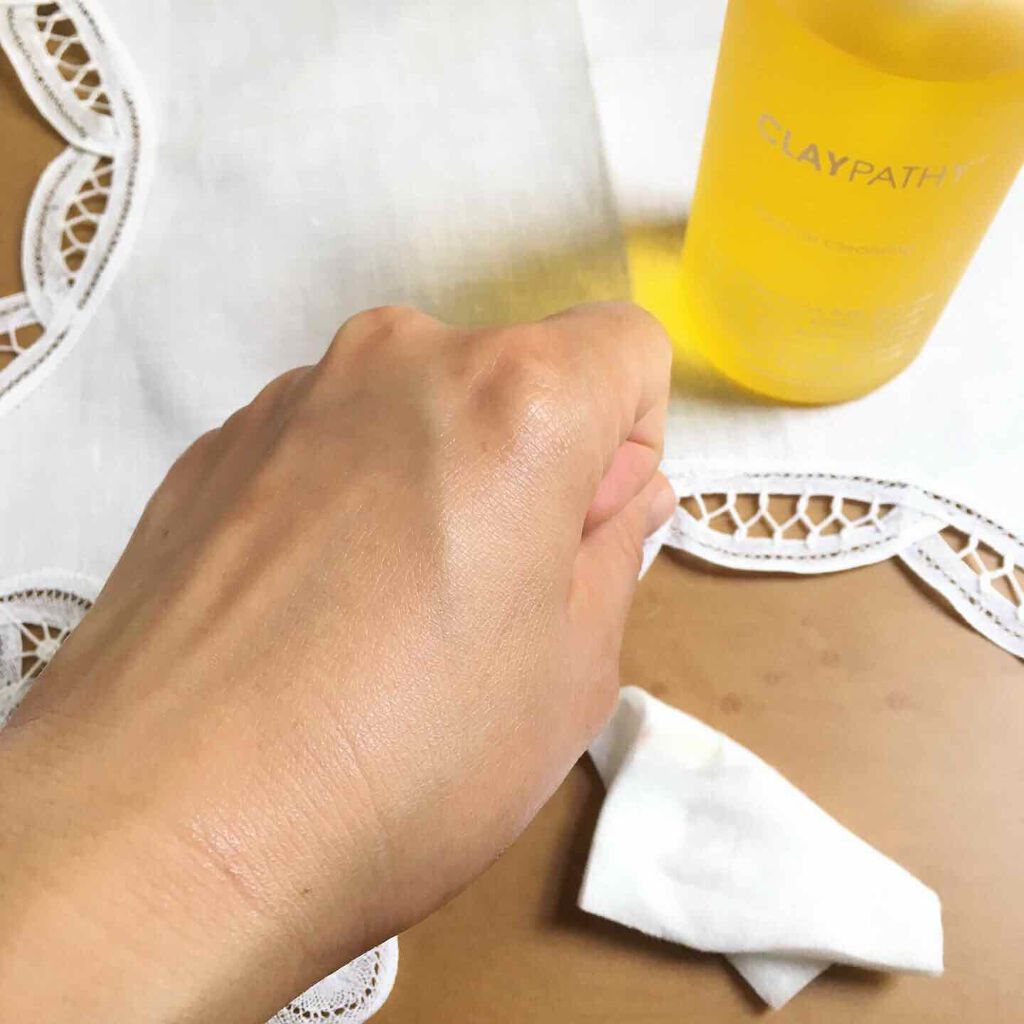 クレンジングオイル/CLAYPATHY/オイルクレンジングを使ったクチコミ(4枚目)