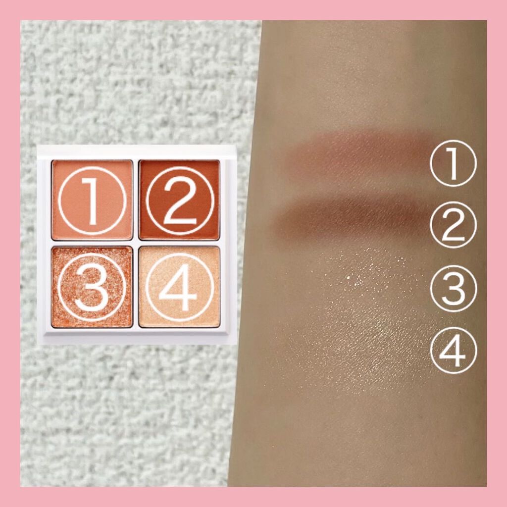 THE アイパレR/b idol/アイシャドウパレットを使ったクチコミ（3枚目）