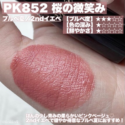 ネンマクフェイク ルージュ/Visée/口紅を使ったクチコミ(3枚目)