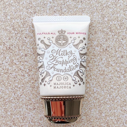 ミルキーラッピングファンデ/マジョリカ マジョルカ/リキッドファンデーションを使ったクチコミ(4枚目)