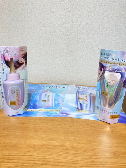 エッセンシャル プレミアム ウォータートリートメント EXスムース/エッセンシャル/アウトバストリートメントを使ったクチコミ(1枚目)