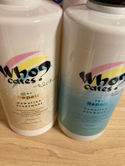 ハワイアンシャンプー&トリートメント <リペア>/who cares?/市販シャンプーを使ったクチコミ(2枚目)