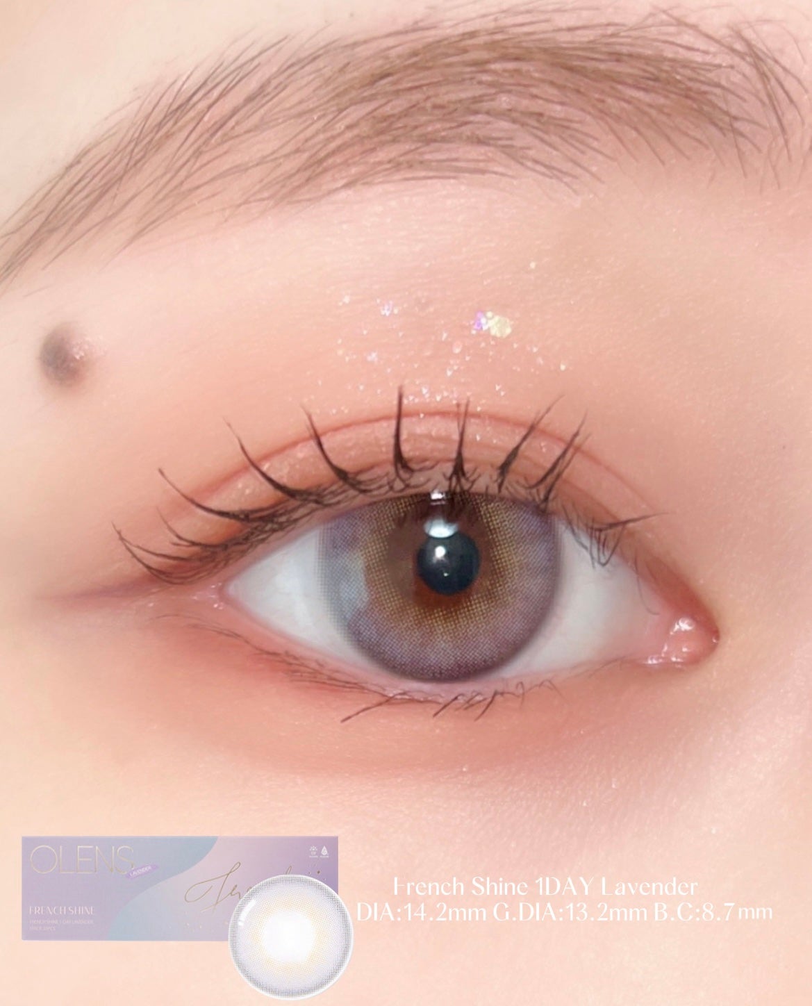 FrenchShine1day/OLENS/ワンデー(1DAY)カラコンを使ったクチコミ(4枚目)