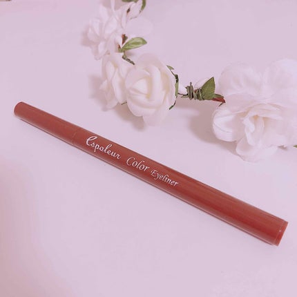 エスポルールカラーアイライナー/エスポルール/リキッドアイライナーを使ったクチコミ(1枚目)