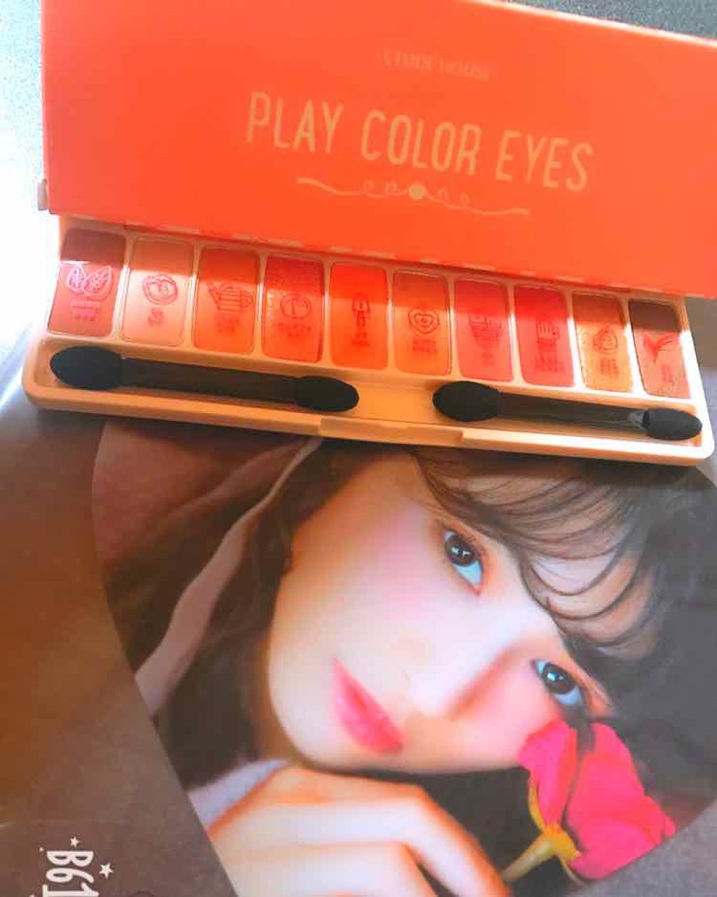 プレイカラー アイシャドウ/ETUDE/アイシャドウパレットを使ったクチコミ(2枚目)