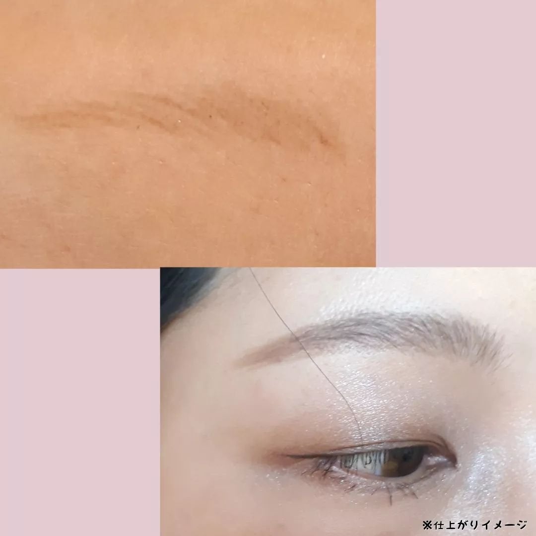 ウォータープルーフ アイブロウ(超極細芯)/FASIO/アイブロウペンシルを使ったクチコミ(4枚目)
