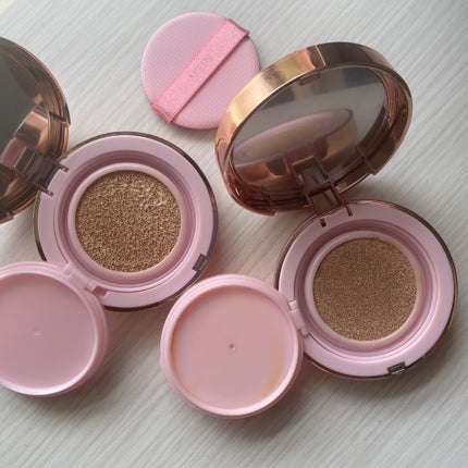 ピンクティーツリーカバークッション/APLIN/クッションファンデーションを使ったクチコミ(3枚目)